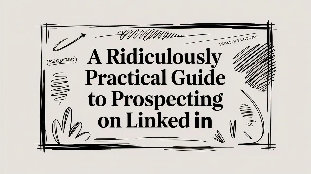 A Ridiculously Practical Guide to Prospecting on LinkedIn